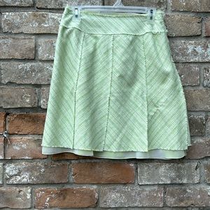 Grace Elements Petite green vintage skirt. Size 4P.